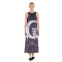 Mandala, Cute Owl On The Moon Sleeveless Maxi Dress View2