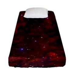 Abstract Fantasy Color Colorful Fitted Sheet (single Size) by Celenk