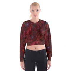 Abstract Fantasy Color Colorful Cropped Sweatshirt by Celenk