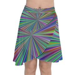 Burst Colors Ray Speed Vortex Chiffon Wrap by Celenk