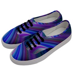 Background Abstract Curves Men s Classic Low Top Sneakers