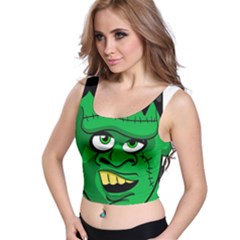 Buy Me A Coffee Halloween Crop Top by Celenk