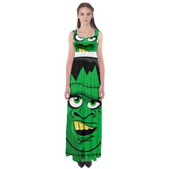 Buy Me A Coffee Halloween Empire Waist Maxi Dress by Celenk