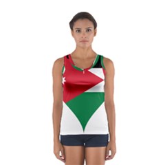 Heart Love Affection Jordan Sport Tank Top  by Celenk