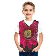 Fantasy Flower Fractal Blossom Kids  Sportswear by Celenk