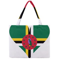 Heart Love Flag Antilles Island Mini Tote Bag