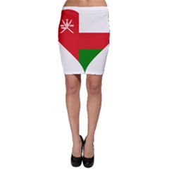 Heart Love Affection Oman Bodycon Skirt by Celenk