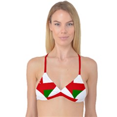 Heart Love Affection Oman Reversible Tri Bikini Top by Celenk