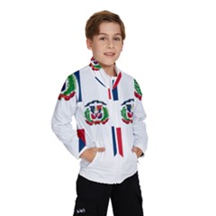 Heart Love Dominican Republic Wind Breaker (kids) by Celenk