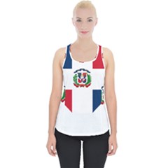 Heart Love Dominican Republic Piece Up Tank Top