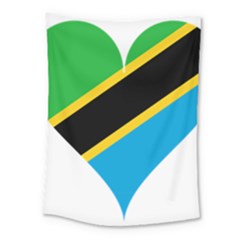 Heart Love Tanzania East Africa Medium Tapestry by Celenk