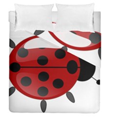 Ladybug Insects Colors Alegre Duvet Cover Double Side (queen Size) by Celenk