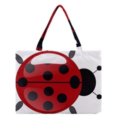 Ladybug Insects Colors Alegre Medium Tote Bag by Celenk