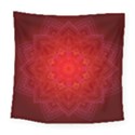 Mandala Ornament Floral Pattern Square Tapestry (Large) View1