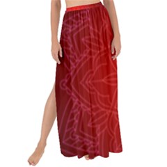 Mandala Ornament Floral Pattern Maxi Chiffon Tie-up Sarong