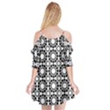 Pattern Seamless Monochrome Cutout Spaghetti Strap Chiffon Dress View2