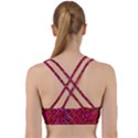 Pattern Background Square Modern Back Weave Sports Bra View2