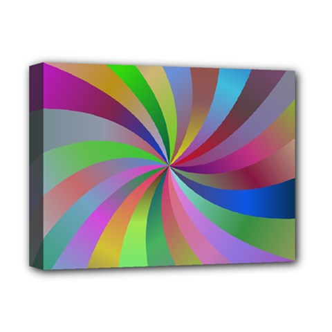 Spiral Background Design Swirl Deluxe Canvas 16  X 12   by Celenk