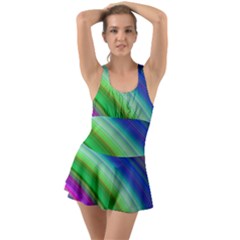 Motion Fractal Background Swimsuit by Celenk