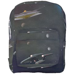 Space Travel Spaceship Space Full Print Backpack