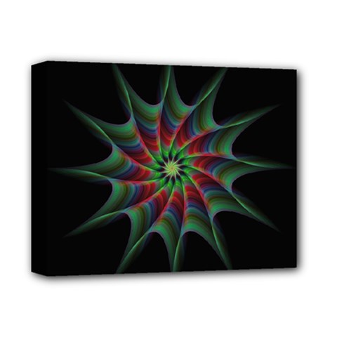 Star Abstract Burst Starburst Deluxe Canvas 14  X 11  by Celenk