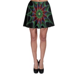 Star Abstract Burst Starburst Skater Skirt by Celenk