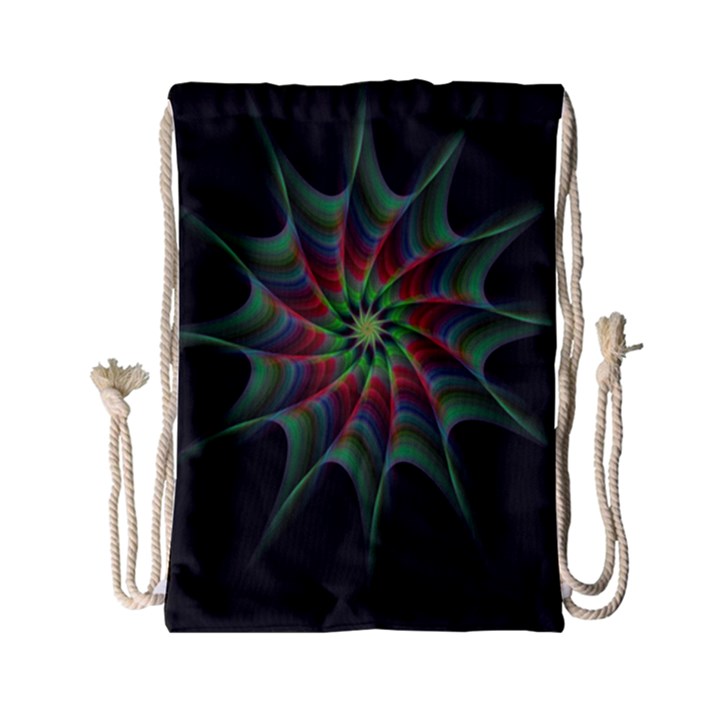 Star Abstract Burst Starburst Drawstring Bag (Small)