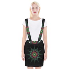 Star Abstract Burst Starburst Braces Suspender Skirt by Celenk