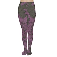 Purple Black Red Fabric Textile Women s Tights by Celenk