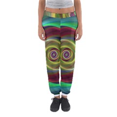 Spiral Vortex Fractal Render Swirl Women s Jogger Sweatpants by Celenk