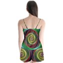 Spiral Vortex Fractal Render Swirl Satin Pajamas Set View2