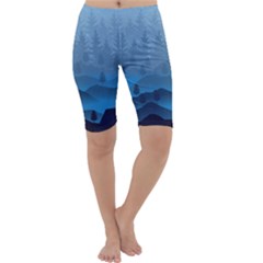 Blue Mountain Cropped Leggings 