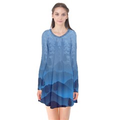 Blue Mountain Flare Dress