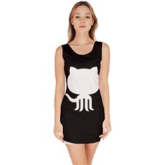 Logo Icon Github Bodycon Dress by Celenk