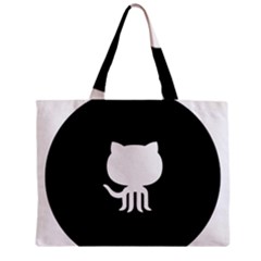 Logo Icon Github Zipper Mini Tote Bag by Celenk