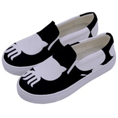 Logo Icon Github Kids  Canvas Slip Ons by Celenk