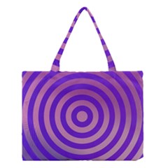 Circle Target Focus Concentric Medium Tote Bag by Celenk