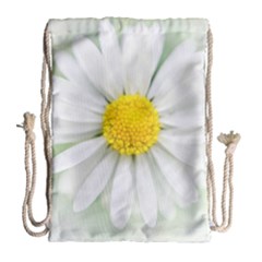 Art Daisy Flower Art Flower Deco Drawstring Bag (large) by Celenk