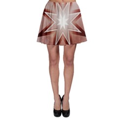 Star Christmas Festival Decoration Skater Skirt by Celenk