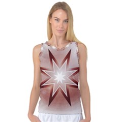 Star Christmas Festival Decoration Women s Basketball Tank Top by Celenk