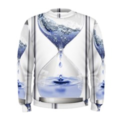 Time Water Movement Drop Of Water Men s Sweatshirt by Celenk