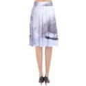 Winter Snow Ice Freezing Frozen Flared Midi Skirt View2