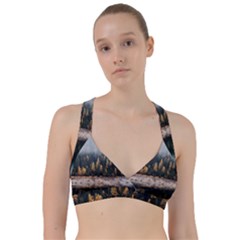 Trees Plants Nature Forests Lake Sweetheart Sports Bra by Celenk