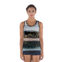 Trees Plants Nature Forests Lake Sport Tank Top  by Celenk