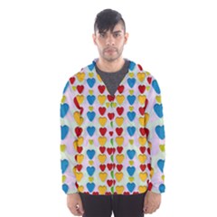 So Sweet And Hearty As Love Can Be Hooded Wind Breaker (men) by pepitasart