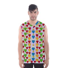 So Sweet And Hearty As Love Can Be Men s Basketball Tank Top by pepitasart