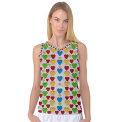 So Sweet And Hearty As Love Can Be Women s Basketball Tank Top by pepitasart