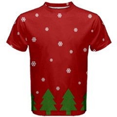 Christmas Pattern Men s Cotton Tee by Valentinaart