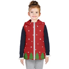 Christmas Pattern Kid s Puffer Vest