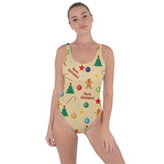 Christmas Pattern Bring Sexy Back Swimsuit by Valentinaart